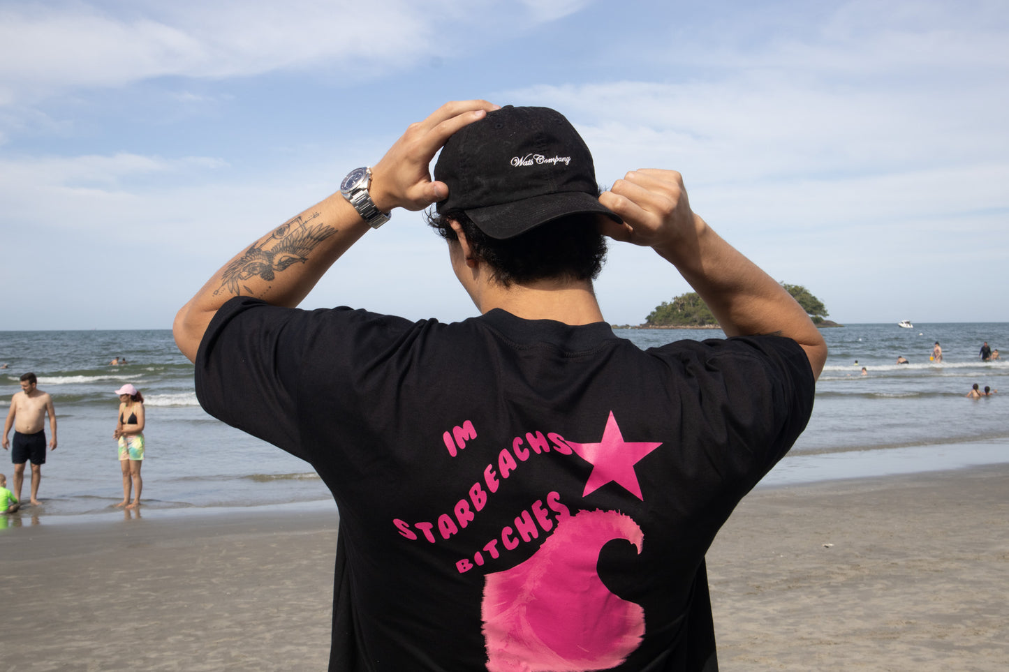 Camisa Im Starbeachs Preta